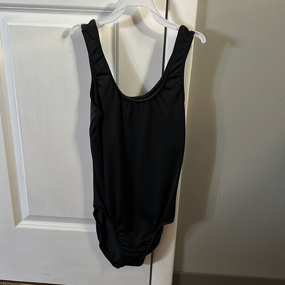 NEW black tank leotard (AS-2XL)